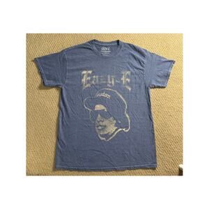 NWOT Forever 21 Eazy-E Distressed Blue Tee